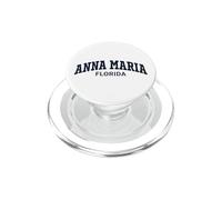 Anna Maria Florida Vintage Athletic Sports Design PopSockets PopGrip para MagSafe