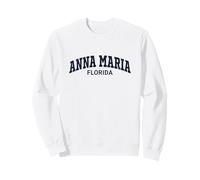 Anna Maria Florida Vintage Athletic Sports Design Sudadera
