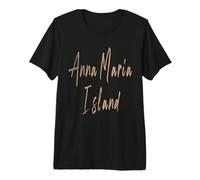 Anna Maria Island Florida Diseño Elegante Vintage Camiseta Premium
