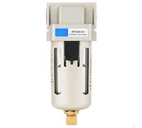 Annadue 1 Pieza Filtro de Humedad para Compresor de Aire para en Línea G3/8 | Secador de aire en línea, filtración de 5 micras, drenaje automático, ajustable 0,05-0,85 MPa, recipiente de policarbonato
