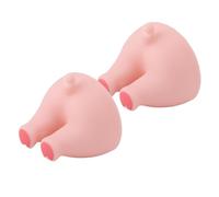 Annadue 2 Pack Soporte de Cepillo de Dientes de Perro de Dibujos Animados | Forma de cachorro juguetón, almohadilla adhesiva sin taladro, estante organizador de baño, sostiene pasta y peines, se