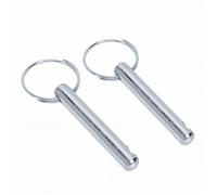 Annadue 2 Pasadores de Pila de Pesas, Reemplazo de Pasador de Gimnasio de Acero Inoxidable de 1,6 Pulgadas, Pasador de Levantamiento de Pesas para Accesorios de Equipos de Entrenamiento de Fuerza