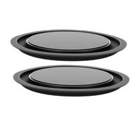 Annadue 2 Piezas Diafragma de Altavoz de 5.5 Pulgadas, Goma y Hierro para