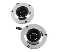 Annadue 2 Piezas Tweeter para Coche 150W HiFi Estéreo para de Altavoces de | Cuerpo de aleación de aluminio, frecuencia de 35 Hz 20 KHz, sensibilidad de 92 dB, montaje en puerta, graves agudos claros