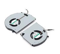 Annadue 2 Unidades 4 Pines Ventilador para Portátil Gaming Notebooks | Abs de aleación de aluminio, conector de alimentación de 4 pines, refrigerador interno del procesador, funcionamiento