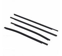 Annadue 4 Burletes de Goma para Ventana de Puerta MN117611 de Repuesto para L200 2006-2014, Burlete de Coche para Puerta Delantera y Trasera, Ideal para Montaje de Marco de Ventana