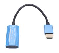 Annadue 4K 60Hz USB C a Adaptador PD 100W Transmisión Bidireccional para Gafas AR XR con Enchufe de Aluminio y Reproducción de Caparazón para Interruptor