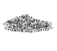 Annadue 500 Ojales de Latón de 2 Mm con Agujero Interior, Kit de Ojales Coloridos para Ropa, Zapatos, Bolsas, Manualidades, Reparación de Costura (WHITE)