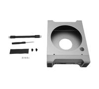 Annadue 9 en 1 USB 3.2 Gen 2 Stand Hub Dock con M.2 NVME SSD Recinto, Transferencia Rápida de 10 Gbps, Lector de Tarjetas SD/TF para PC/computadora Portátil, Almacenamiento Expandible