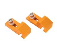 Annadue Abrazaderas de Garra de Tigre de Aluminio para Máquina CNC 3018 Pro Ultra, Abrazadera Lateral de Perfil bajo para Banco de Trabajo Perforado con Pista en T, Kit de Abrazadera de Garra
