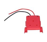 Annadue Adaptador de Batería para Conector Convertidor de Montaje de Energía 18V M18 XC18, Orificio de Fijación de Suministros Industriales ABS Duradero, Seguro y Confiable sin Sacudidas, Fácil