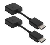 Annadue Adaptador de Cable de Extensión HDMI de 2 Piezas, Extensor de Cable HDMI Macho a Hembra, Alta Resolución 4K, Versión Estándar 2.0 19+1, Compatible con TV Stick HDTV Laptop