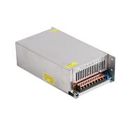 Annadue Adaptador de Controlador de Fuente de Alimentación Aleación de Aluminio DC48V para Tira de Luz de Pantalla LED, Equipo de Voltaje Medio y bajo para Impresora 3D (S-1500-48
