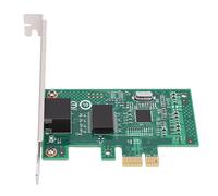 Annadue Adaptador de Servidor PCIE Gigabit Ethernet Compatible con Chip 211AT 10/100/1000Mbps Puerto único RJ45 Tarjeta de Red PCI Express 2,0 X1