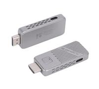 Annadue Adaptador HDMI Inalámbrico de Doble Banda 5G + 2,4G, Decodificación 4K 1080P 60Hz Transmisor Receptor, Alcance de 50M Plug and Play para Proyector de PC