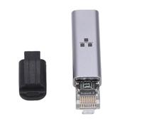 Annadue Adaptador USB C a Ethernet, Adaptador RJ45 a USB C de 1000Mbps con Plug and Play, para Computadora Portátil, Tableta, Teléfono Inteligente Pro Steam Deck