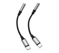 Annadue Adaptador USB C a Jack 3.5mm con Chip DAC, para Auriculares