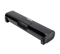 Annadue Altavoz de TV de 60 W con HDMI ARC, Barra de Sonido Bluetooth de 2.0 Canales para Juegos de Cine en Casa, Modos Personalizados, Doble Propósito (Enchufe de la UE)