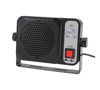 Annadue Altavoz Externo Rectangular de 3,5 Mm con Conector de 1,5 W, Altavoz CB con 2 Tornillos para FT1802M FT1807M FT1900R FT1907R FT7800R FT7900R FT8800R F8900R FT2800M FT2900R IC2200