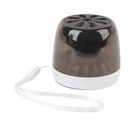 Annadue Altavoz Magnético Altavoz Inalámbrico Portátil Mini Altavoz con RGB Light Verdadero Estéreo Inalámbrico para el Ciclo de Automóvil del Nevera (White)