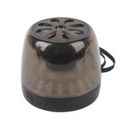 Annadue Altavoz Magnético Altavoz Inalámbrico Portátil Mini Altavoz con RGB Light Verdadero Estéreo Inalámbrico para el Ciclo de Automóvil del Nevera (Black)