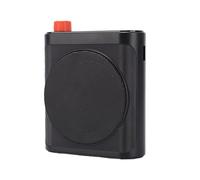 Annadue Amplificador de Voz Inalámbrico, Micrófono Lavalier Bluetooth con Chip de Reducción de Ruido y Magnético, para Reuniones en el Aula, Discursos y Actuaciones Al Aire L (Black)