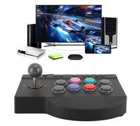 Annadue ArcadeStick para 8 Teclas ArcadeFight Stick Joystick con Funciones Turbo Macro, Control de Modo Dual Arcadecontroller Street Fight para Android TV Box para for