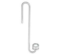 Annadue Atomizador Difusor de CO2 de Acero Inoxidable para Acuario, Planta de Pecera, 35cm, Difusor de Dióxido de Carbono con Burbujas Finas (S Taza pequeña Mate 200)
