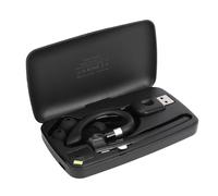 Annadue Auricular Bluetooth de un Oído, Auricular Bluetooth Inalámbrico Manos Libres con Cancelación de Ruido y Estuche de Carga para Conductores de Camioneros de Oficina en