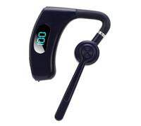 Annadue Auricular Inalámbrico Bluetooth con Micrófono para Negocios (Blue) | Reducción de ruido, batería de larga duración de 300 mAh, ajuste ergonómico seguro, Bluetooth 5.2, conducción con manos