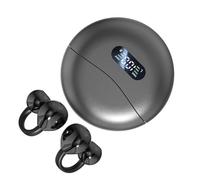 Annadue Auriculares de Traducción de Idiomas con IA, Dispositivo Traductor Bluetooth en Tiempo Real, Auriculares Inalámbricos para Viajes y Aprendizaje Empresarial (Black)