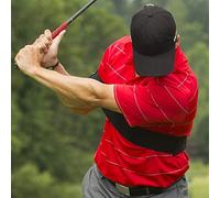 Annadue Ayudas para la Práctica del Swing de, Soporte para el, Accesorio de Entrenamiento con Banda para el Brazo para Corrección del Swing de, Ayuda para el con el Brazo Izquierdo, Herramienta de