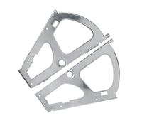 Annadue Bisagras de Gabinete de Zapatos de Acero Inoxidable, Reemplazo de Estante Giratorio de 2 Capas para Herrajes Abatibles para Cajones, Accesorios de Bisagras para Muebles Resistentes a la (una