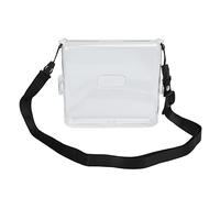 Annadue Bolsa Protectora Transparente para Fujifilm para Impresora para Instax Link Wide, Estuche Rígido Premium con Correa Extraíble