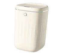 Annadue Bote de Basura con Sensor Inteligente, Bote de Basura Automático con Tapa, de con Sensor de Movimiento, de sin Contacto para el Hogar, Baño, Cocina, Gran Capacidad de 20 Litros