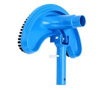 Annadue Cabezal de Aspiradora de Piscina Curvado en Forma de Media Luna, Accesorio de Limpieza de Succión Flexible para Manguera de 3 Cm, Cerdas Duras, Diseño Simple sin Herramientas para un