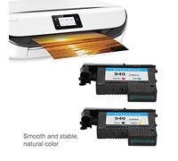 Annadue Cabezal de Impresión Profesional, para 940 C4900A C4901A Cabezal de Impresión de Repuesto Officejet Pro8000 / 8500 / 8500A Series (Negro Amarillo + Rojo Azul)