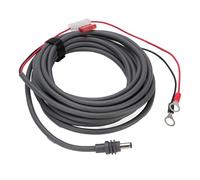 Annadue Cable de Alimentación Satelital de 5 M, 18 AWG, con Portafusibles | Cable resistente de 18 AWG, enchufe fusible impermeable, PVC a prueba de abrasión, fácil instalación, cable de extensión de