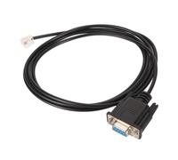 Annadue Cable de Consola Serie RS232 DB9Pin Hembra a RJ11 RJ12 6P6C LAN para Unidad Sevo para Dispositivos Paso a Paso Leadshine, 1,8 M/5,9 Pies