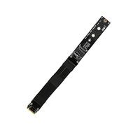 Annadue Cable de Extensión M.2 NVMe SSD, Transferencia PCIe3.0 X4 32G/BPS, Compatible con SSD Tipo 2242/2260/2280 con Material de PCB Portátil, Compatible con Win/ (30 centimetros)