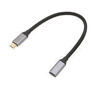Annadue Cable de Extensión USB C Cable USB C 3.1 Gen 2 Macho a Hembra 100 W (20 V/5 A) 4 K 60 Hz Cable de Monitor de Salida de Vídeo Cable de Transferencia de Datos de Alta Velocidad de