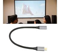 Annadue Cable de Extensión USB C Salida de Video 4K 60Hz Cable USB C 3.1 Gen 2 Macho a Hembra Cable de Extensión USB C 3.1 para Concentradores USB C Muelles Cámaras Computadoras