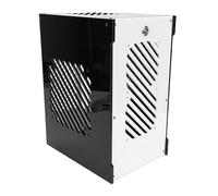 Annadue Caja para PC Mini ITX, Caja para Computadora de Escritorio con Refrigeración Hueca Abierta de 360 Grados, Compatible con SSD de 4x2,5 Pulgadas, SFX-L, Fuentes de Aliment