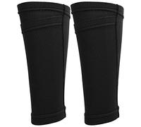Annadue Calcetines de Fútbol para Espinilleras, Espinilleras de Doble Capa para Entrenamiento de Fútbol, Equipo de Protección para Hombres, Mujeres y Jóvenes (Adolescente/M)