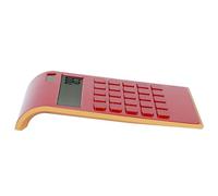 Annadue Calculadora Solar Portátil, Calculadora con Pantalla LCD Ultrafina de 10 Dígitos para Negocios de Oficina en el Hogar, de Escritorio Básica para Suministros de Oficina Escolar de
