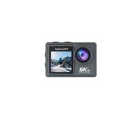 Annadue Cámara de Acción 5K, Pantalla Dual 5K Ultra HD Cámara de Acción WiFi Gran Angular de 170 Grados con Estuche Subacuático de 30 M para Ciclismo, Natación, Buceo, Viajes en M