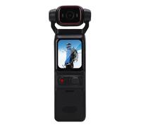 Annadue Cámara de Vídeo Portátil 4K, Cámara de Vlogging Portátil con Cabezal Giratorio HD de 180 Grados, Videocámara de Gran Angular Versátil para Fotografía, Viajes