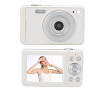 Annadue Cámara Digital 4K 64MP para Fotografía, Cámara de Video de Enfoque Automático con Zoom Digital de 16x, Pantalla de 2.8 Pulgadas, LED Light Light (White)