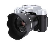 Annadue Cámara Digital 4K de 75MP, Cámara Vlog con Pantalla Táctil Abatible de 3,0 Pulgadas con Enfoque Automático, Zoom óptico de 12X, Modo Macro, para Fotografía de Viajes
