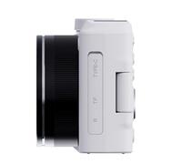 Annadue Cámara Digital 4K para Fotografía, 48MP Compact Vlog Camara con Pantalla de Volteo de 180 °, Zoom Digital de 18x, Enfoque Automático, Anti Shake, Flash, Función Webcam (White)